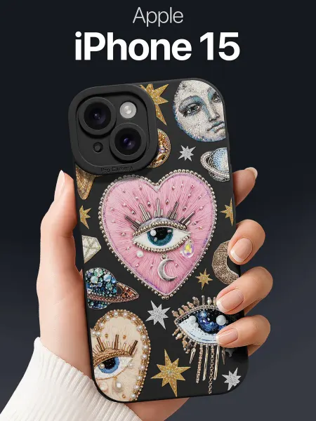 SCDesign Чехол на iPhone 15 с картой желаний