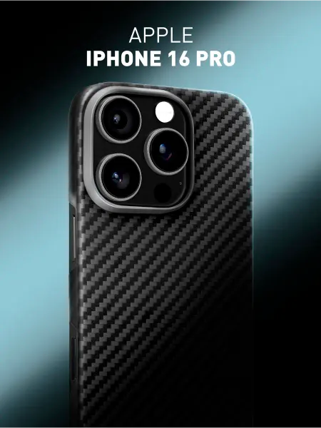 Rosco Тонкий чехол на iPhone 16 Pro MagSafe кевлар