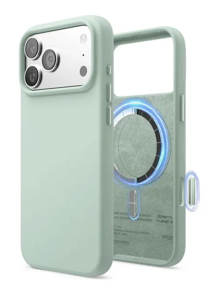 Elago Чехол на iPhone 17 Pro, силиконовый Silicone MagSafe