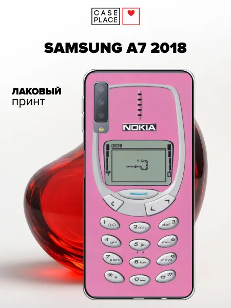 Case Place Чехол на Samsung A7 2018 прикольный