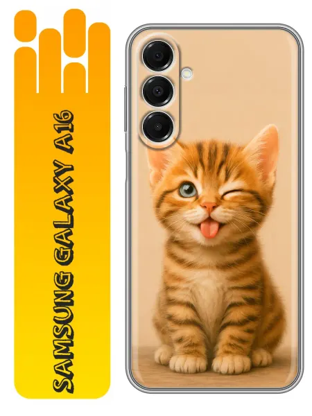 360skin Чехол на Samsung Galaxy A16 котенок (женский)