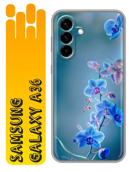 360skin Чехол на Samsung Galaxy A36 цветы (женский)