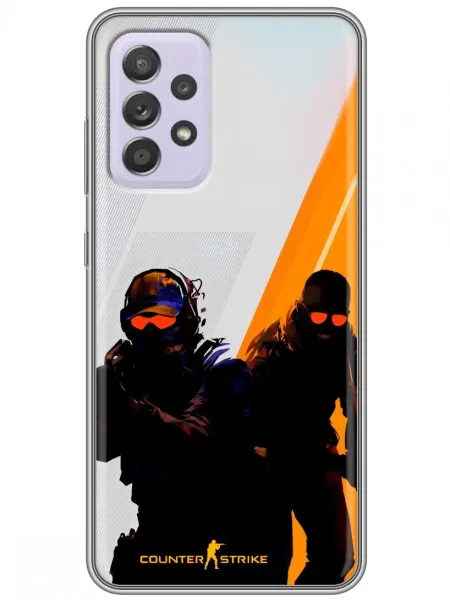 360skin Чехол на Samsung Galaxy A52 Контер страйк Counter strike