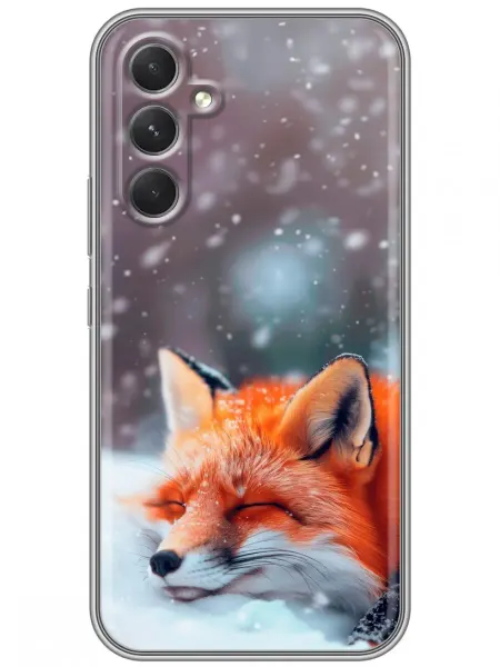 360skin Чехол на Samsung Galaxy A54 лиса (женский)