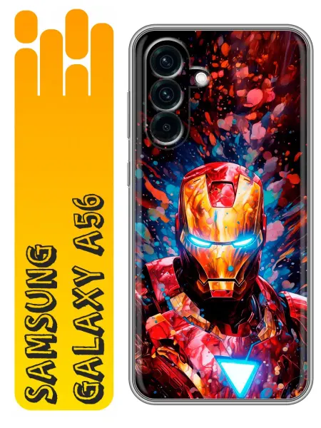 360skin Чехол на Samsung Galaxy A56 Железный человек Ironman