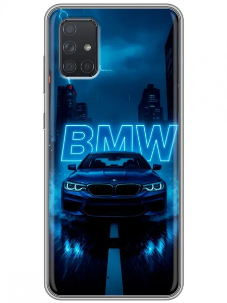 360skin Чехол на Samsung Galaxy A71 BMW БМВ (мужской)