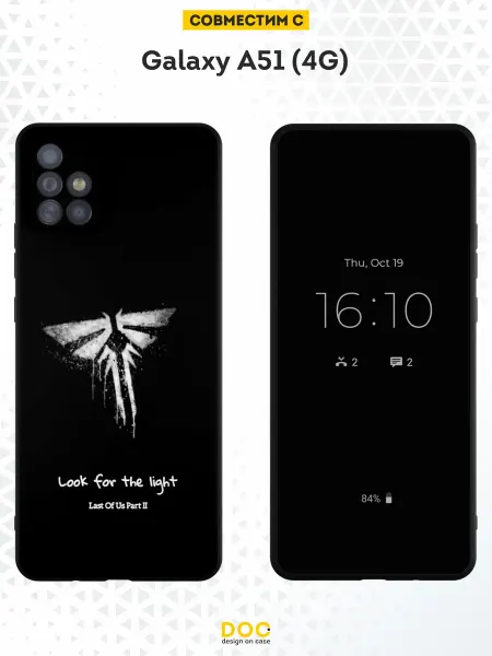 DesignOnCase Чехол на Samsung A51 4G с принтом The last of us