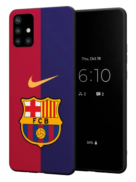 PBl store Чехол на Samsung A51 4G с принтом Барселона