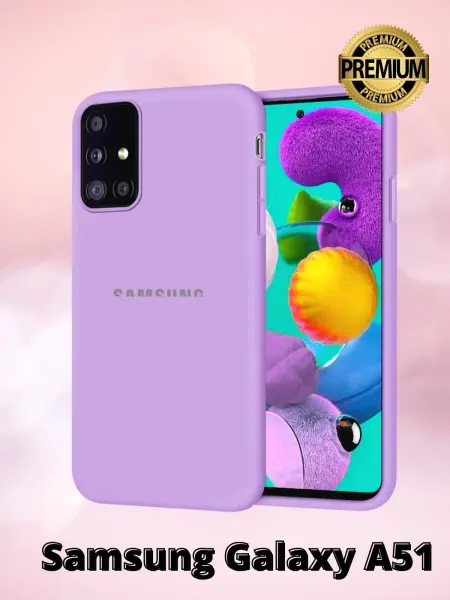 SlipCover Силиконовый чехол для Samsung Galaxy A51, A 51, Бампер для С…