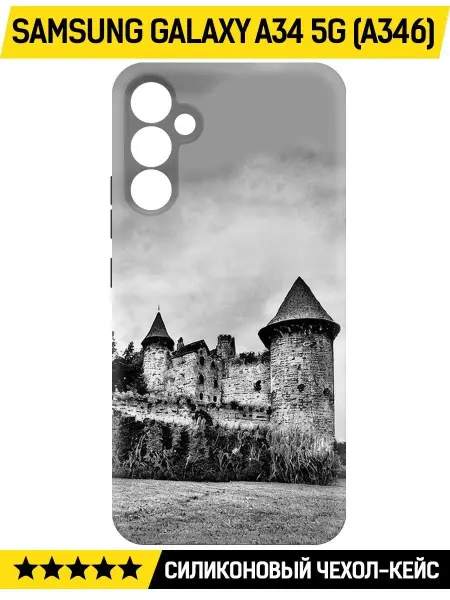 Krutoff Силиконовый чехол для Samsung Galaxy A34 5G (A346)