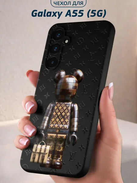 Infinity pick Чехол на Galaxy A55 (5G) с принтом Медведь