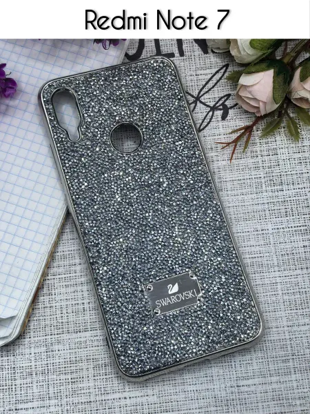 ELNAZ COVER Блестящий чехол на Redmi Note 7 с кристаллами Swarovski