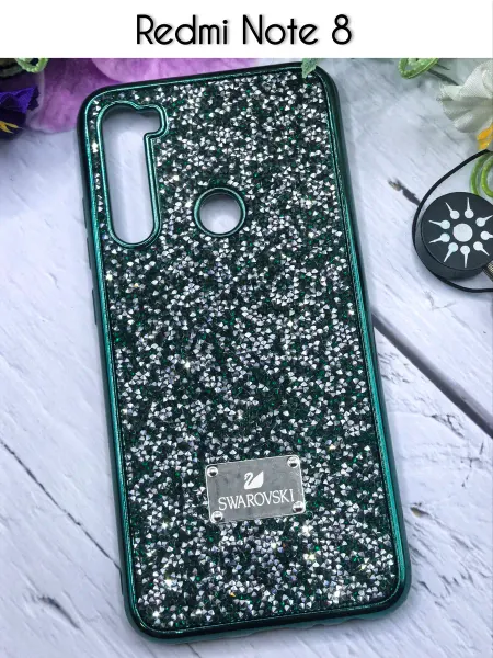 SALMAN COVERS Чехол на Redmi Note 8 со стразами Swarovski