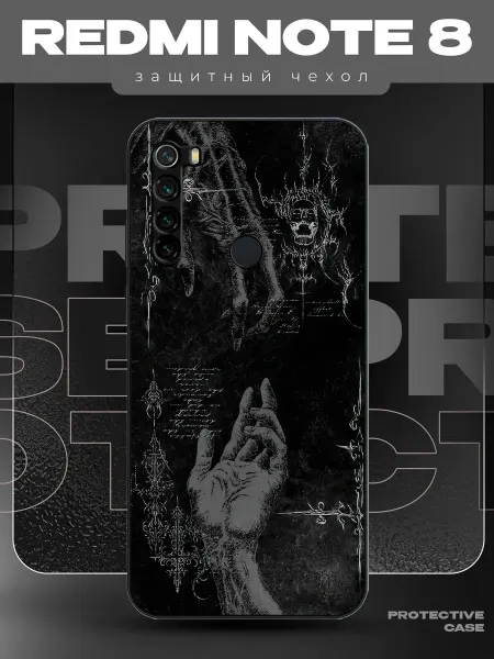 MeowCase Чехол на Redmi Note 8 с принтом y2k pinterest