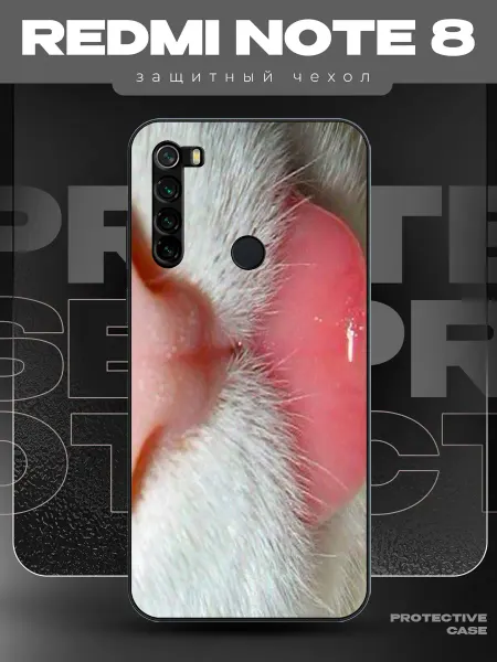 MeowCase Чехол на Redmi Note 8 с принтом Y2K с котиком