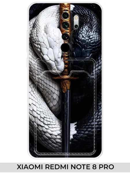 Xiaomi Чехол с карманом на Redmi NOTE 8 PRO