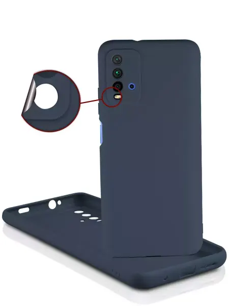 WaveDevices Чехол на Xiaomi Redmi 9T силиконовый матовый бампер