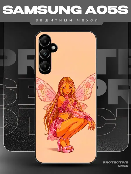 MeowCase Чехол на Samsung A05s с принтом феи финкс