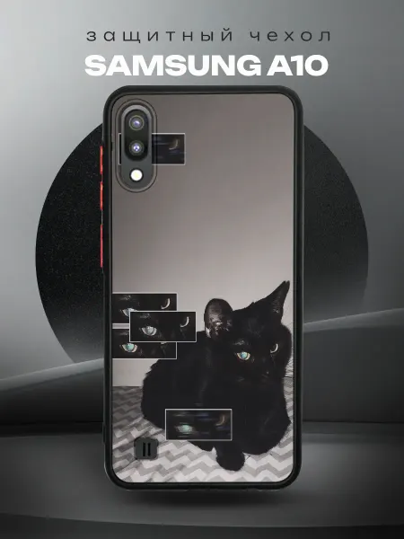 RR Case Чехол на SAMSUNG A10 силиконовый с принтом y2k