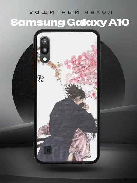 RR Case Чехол на SAMSUNG A10 с принтом миямото мусаси