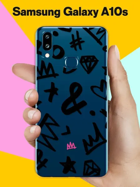 Samsung Чехол на Galaxy A10s с принтом