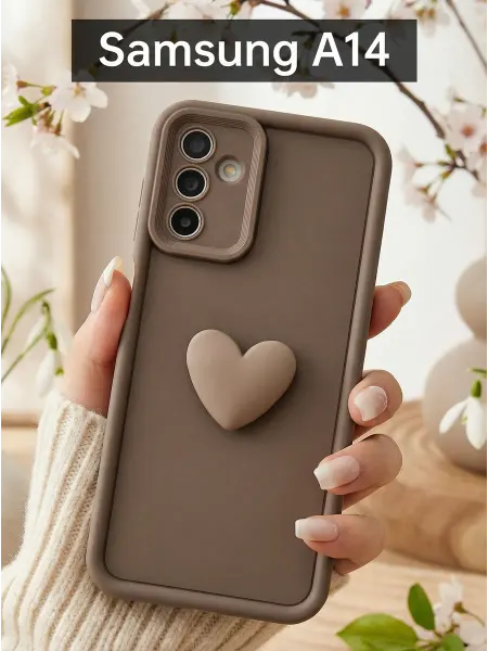 Orangeman Чехол на Samsung Galaxy A14 с принтом Сердечко