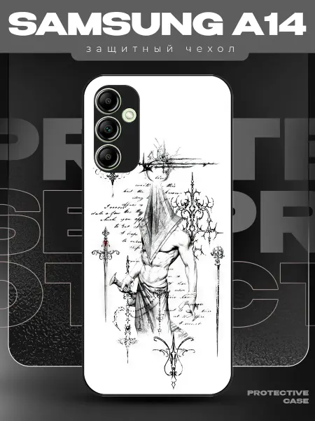 MeowCase Чехол на Samsung A14 с принтом y2k pinterest