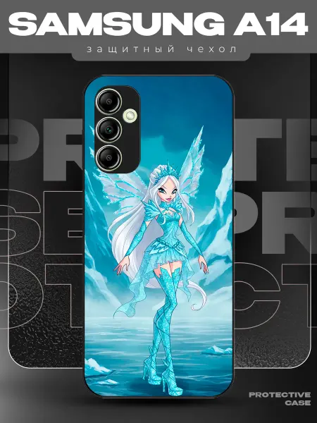 MeowCase Чехол на Samsung A14 с принтом айси винкс