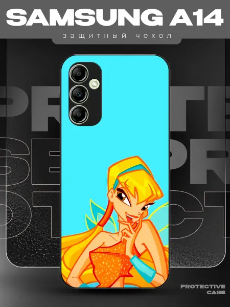 MeowCase Чехол на Samsung A14 с принтом винкс Стелла