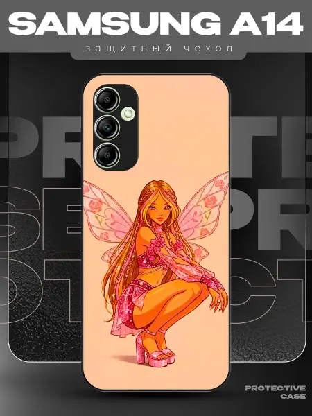 MeowCase Чехол на Samsung A14 с принтом феи финкс