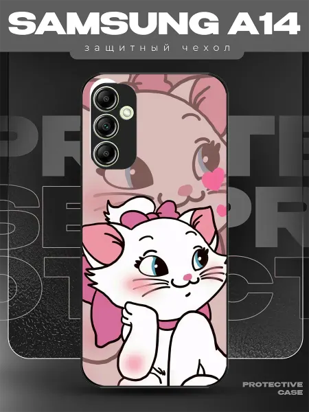 MeowCase Чехол на Samsung A14 с принтом детский