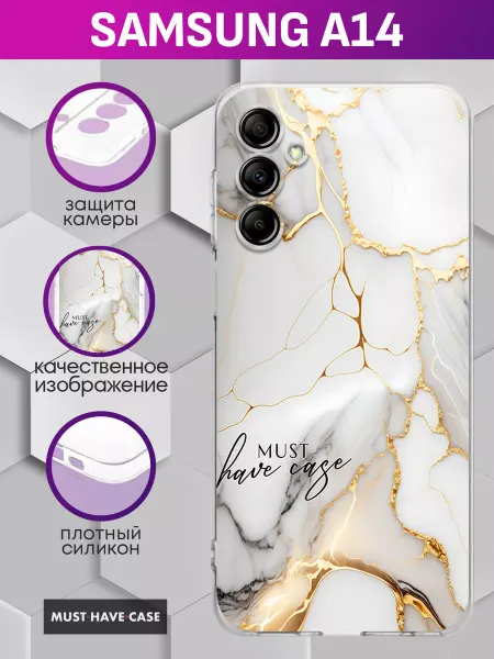 MustHaveCase Чехол на Samsung A14 с принтом