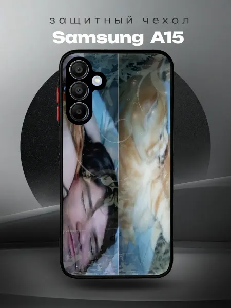 RR Case Чехол на SAMSUNG A15 с принтом y2k пара