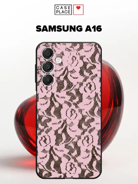 Case Place Чехол на Samsung A16 кружевной
