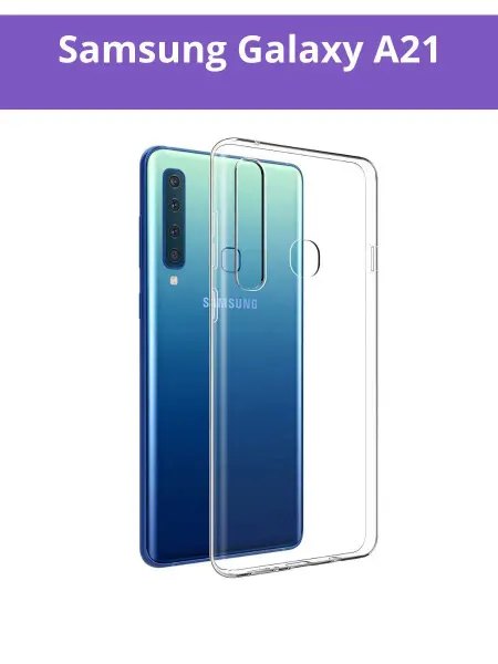 Bronka Чехол для Samsung Galaxy A21 прозрачный тонкий Premium