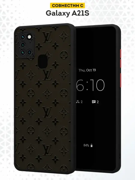 DesignOnCase Чехол бампер на Samsung A21S с принтом Луи Витон