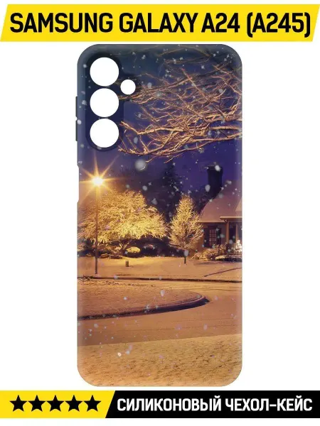 Krutoff Силиконовый чехол для Samsung Galaxy A24 (A245)