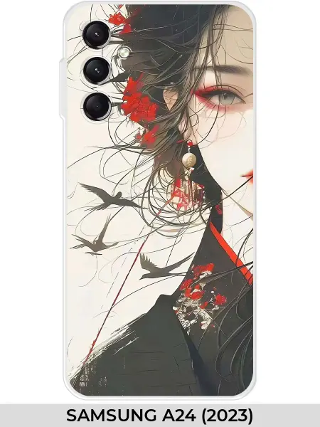 Samsung Чехол на A24 японский стиль