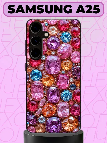 Aiiir Чехол на Samsung A25 бриллианты
