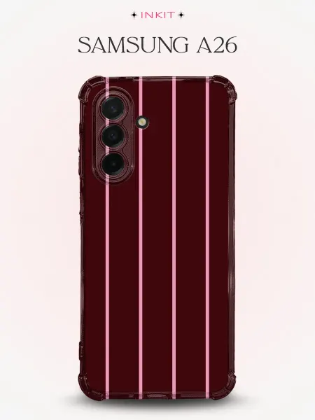 INKIT Чехол на Samsung A26 в полоску