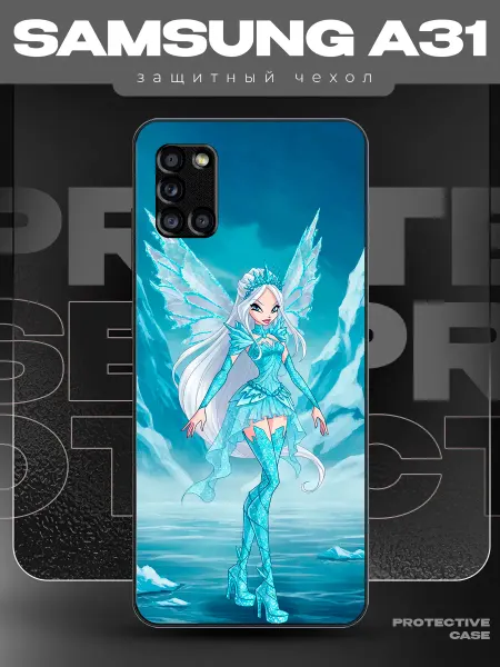 MeowCase Чехол на Samsung A31 с принтом айси винкс