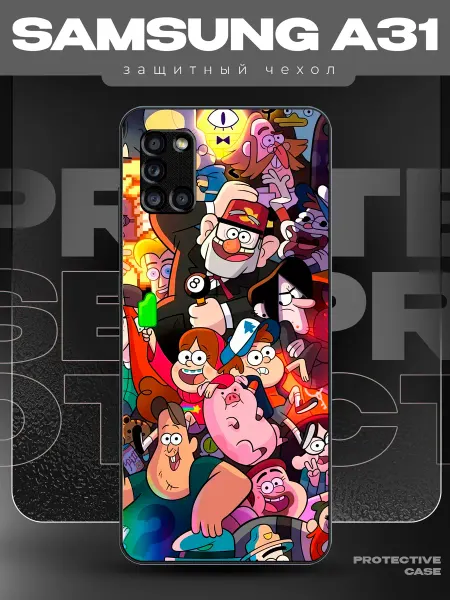 MeowCase Чехол на Samsung A31 с принтом гравити фолз