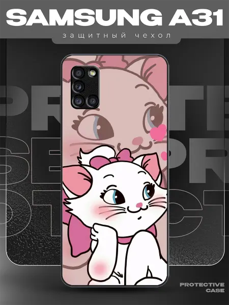 MeowCase Чехол на Samsung A31 с принтом детский