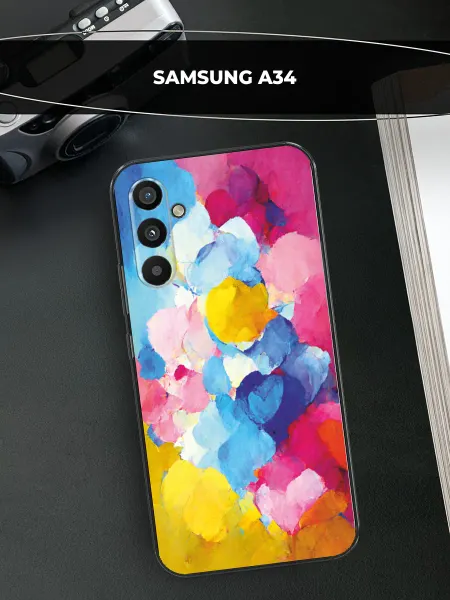 Samsung Чехол на Galaxy A34 яркий