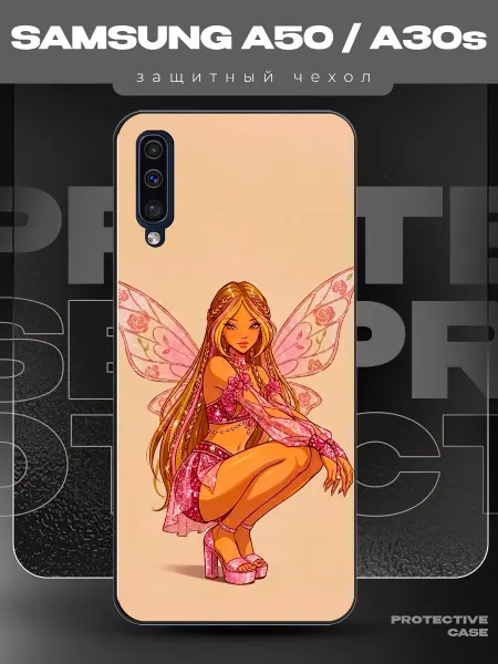 MeowCase Чехол на Samsung A50 с принтом феи финкс