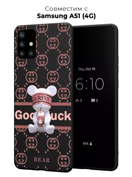 ANP Case Чехол на Samsung A51 с принтом Мишка Гуччи