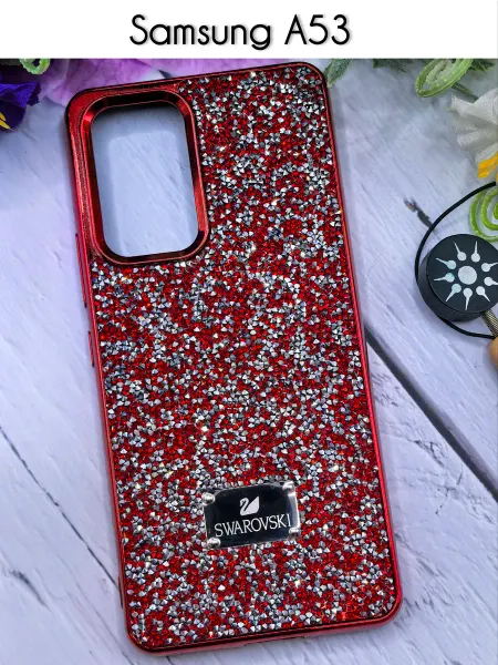 SALMAN COVERS Чехол на Samsung A53 со стразами Swarovski