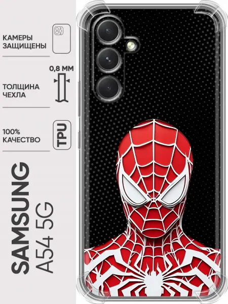 Trendmall Чехол на Samsung Galaxy A54 Spiderman
