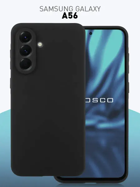 Rosco Тонкий чехол на Samsung A56 черный