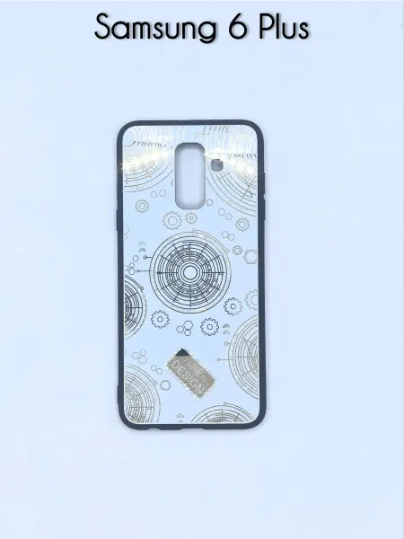 SALMAN COVERS Чехол на Samsung A6 Plus глянцевый стразы